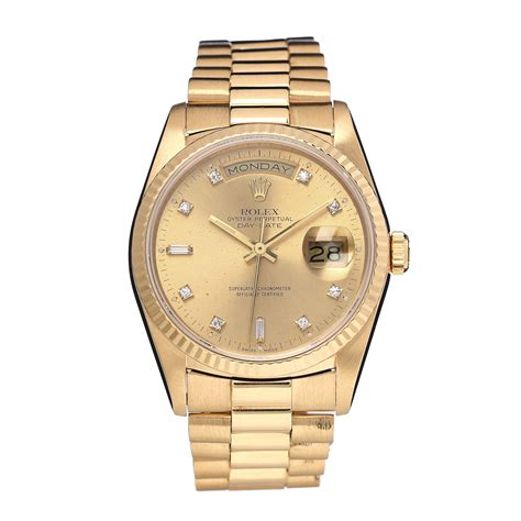 rolex day date rose gold 18238 oyster|rolex day date 40 yellow gold.